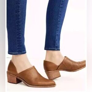 Madewell Brown The Brady Lowcut Bootie Boot